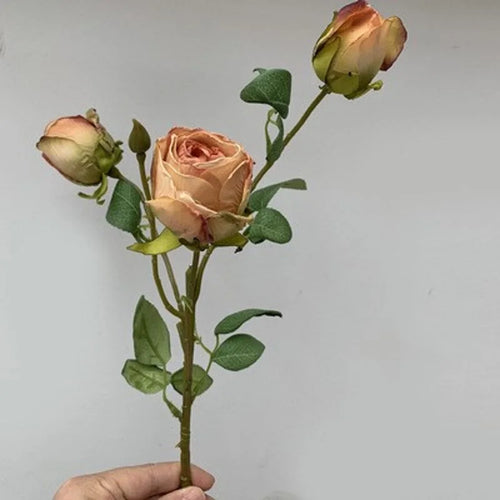 bouquet de pivoines artificielles en soie pour décoration de mariage - vue 6 sur 18