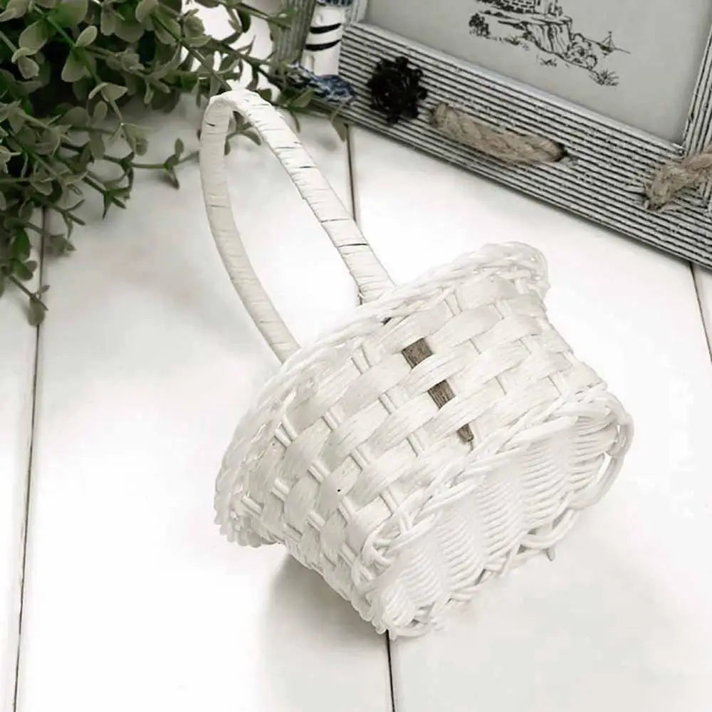 panier romantique pour demoiselle d'honneur et rangement - vue 5 sur 7