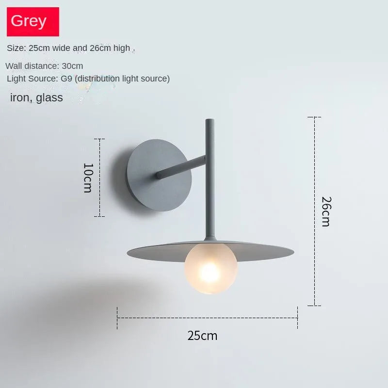 Minimalist wall light for modern interior decoration - vue 11 sur 12