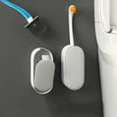 Goose Shape Toilet Brush - Wall-Mounted Corner Cleaner, Refillable Detergent, Funny Silicone TPR Brush, Bathroom Decor Accessory