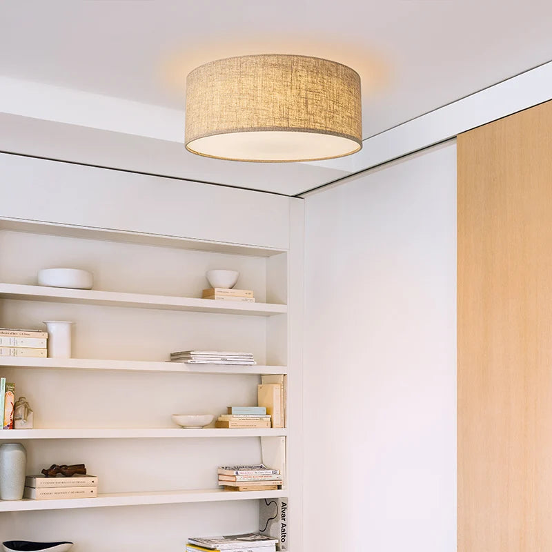 lustre nordique led simple moderne pour allée loft - vue 4 sur 12