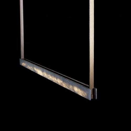 lustre led moderne minimaliste imitation marbre haut de gamme