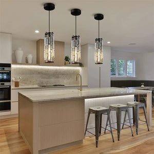 Modern crystal chandelier for elegant indoor lighting
