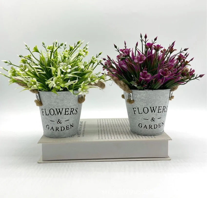 faux bonsaï en pot plante artificielle pour décoration intérieure - vue 5 sur 11