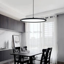 Modern circular nordic minimalist LED chandelier