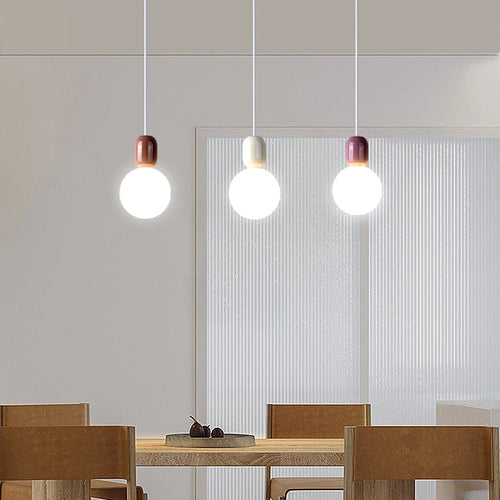 Modern nordic minimalist bedside lamp for interiors - vue 2 sur 13