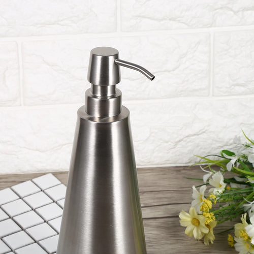distributeur de savon liquide en acier inoxydable grande capacité - vue 5 sur 7
