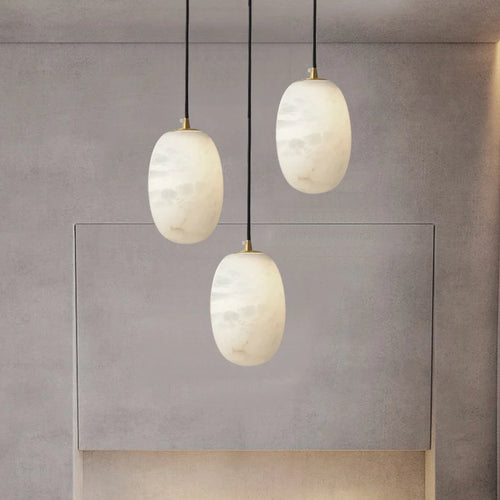 lanterne de luxe en marbre espagnol pour bar et hôtel - vue 4 sur 8