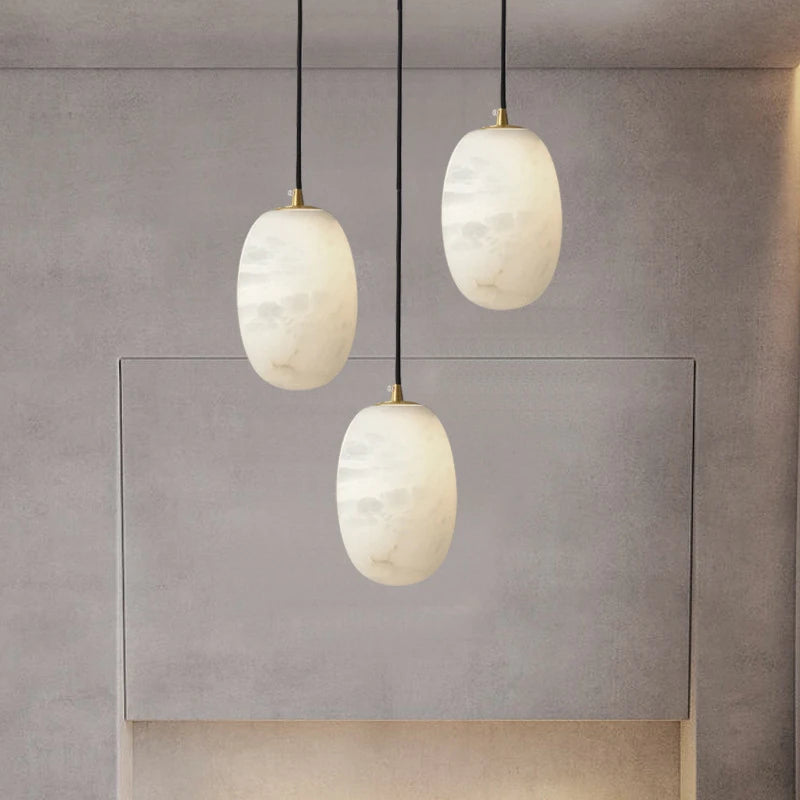 lanterne de luxe en marbre espagnol pour bar et hôtel - vue 3 sur 8