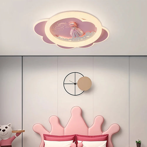 plafonnier créatif led pour chambre d enfant protection des yeux