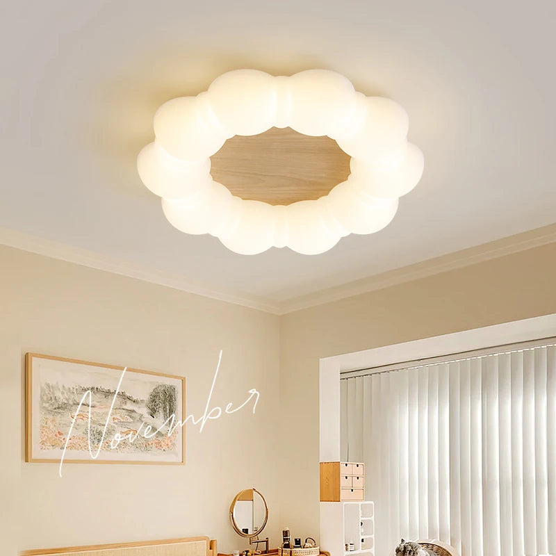 lustre nordique simple led personnalisé pour enfants - vue 5 sur 8
