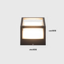 (WECUS) Nordic Garden Villa Pillar Light, Outdoor Courtyard Wall Light, Outdoor Waterproof Landscape Lawn Light