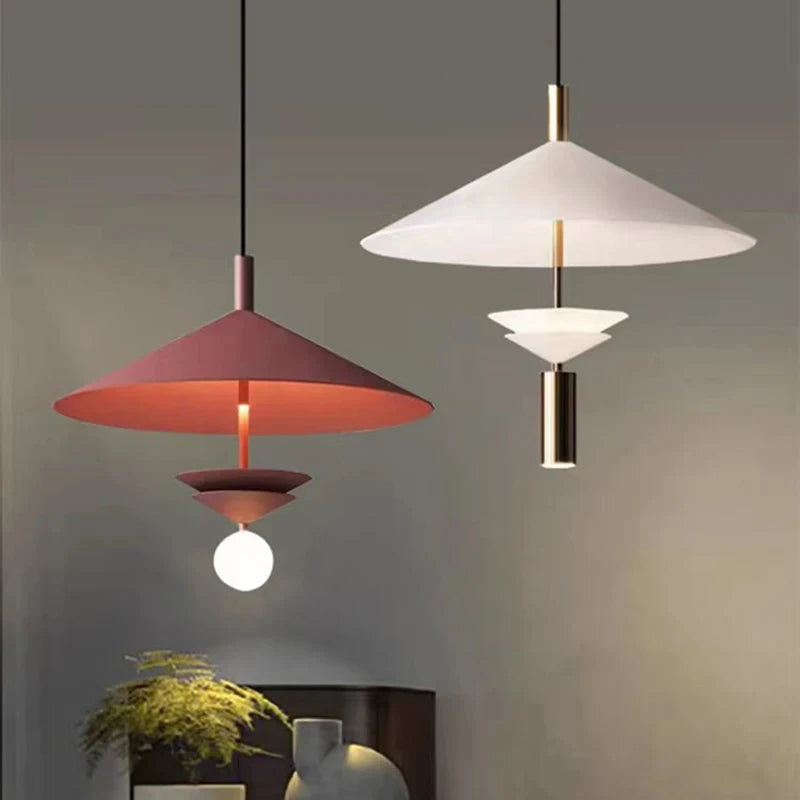 style de lampe suspendue en métal - vue 5 sur 14