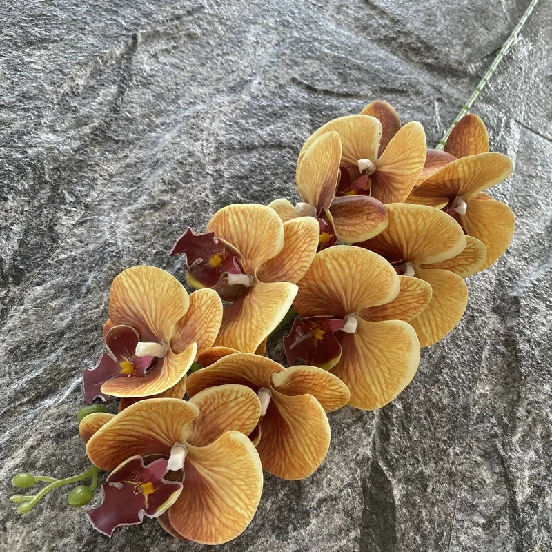 phalaenopsis artificiel orchidée rose décoration pour mariage et jardin - vue 13 sur 23