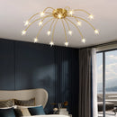 Modern minimalist nordic chandelier creative LED lighting