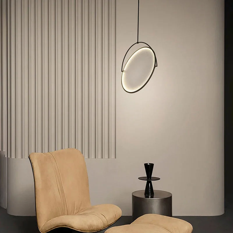 lustre moderne design italien pour décoration intérieure lumineuse - vue 6 sur 9