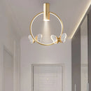 suspension design en acrylique pour décoration moderne de luxe
