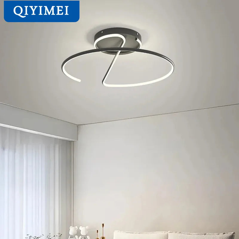 lustre led rond pour éclairage intérieur par qiyimei - vue 6 sur 12