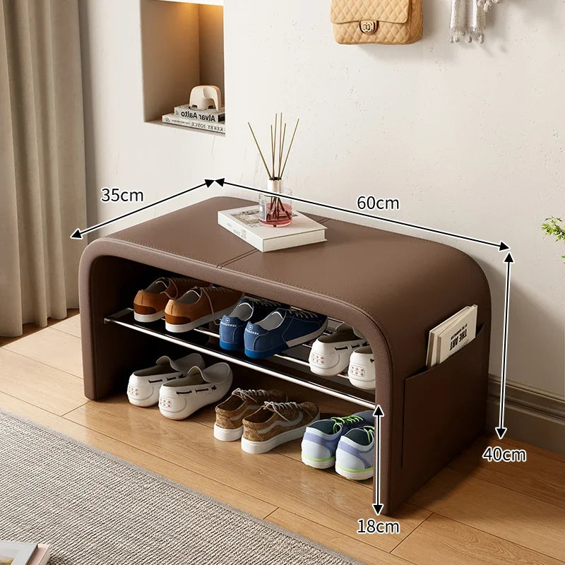 banc polyvalent pour rangement et assise décorative - vue 13 sur 15
