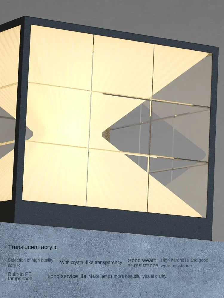 lampes solaires à led pour décoration extérieure de jardin - vue 7 sur 7