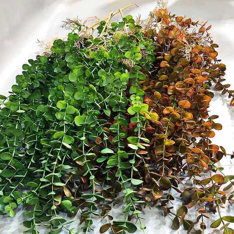 plantes artificielles en rotin pour décoration intérieure et extérieure - vue 5 sur 8