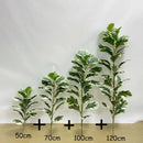 Realistic artificial ficus for indoor and outdoor decoration
