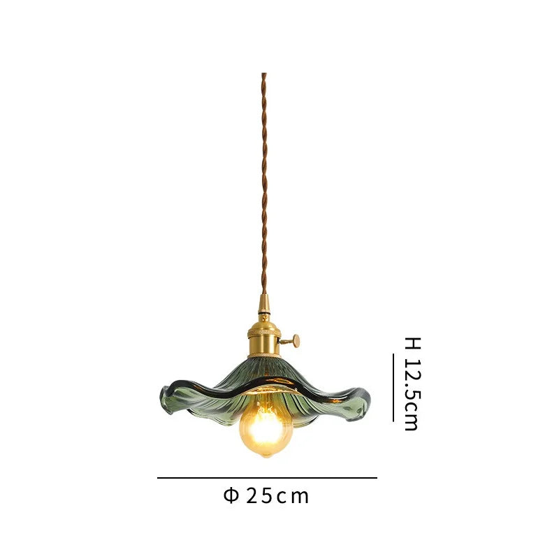 suspension en verre coloré style nordique pour intérieur moderne - vue 12 sur 13
