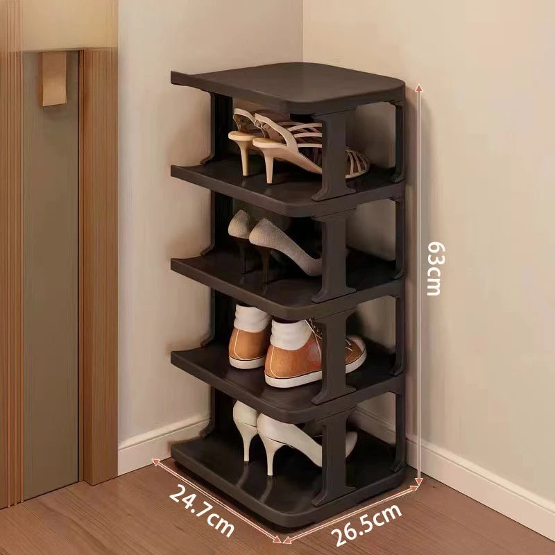 étagère à chaussures simple gain de place pratique et moderne - vue 9 sur 9