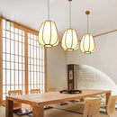 Suspension chinoise en bambou