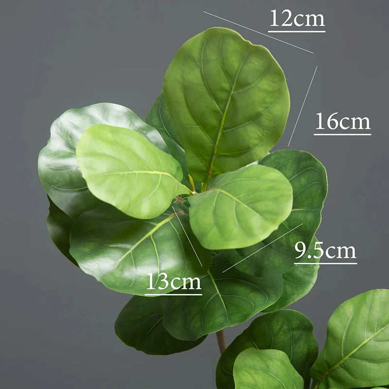 grand arbre artificiel ficus plante tropicale pour décoration intérieure extérieure - vue 4 sur 6