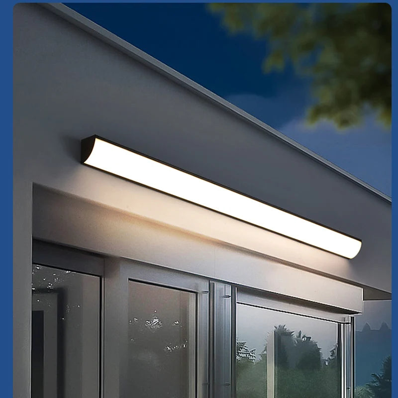 Elegant Aluminum Wall Mounted Sconce Lamp with 18W 26W 36W 48W Super Bright Lighting for Porch, Daily Lighting, Yard and Garden - vue 4 sur 10