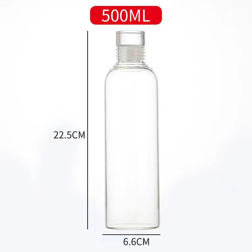 Bouteille verre étanche gourde réutilisable écologique cuisine