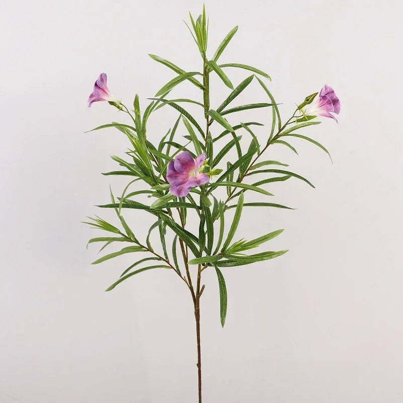 fleurs artificielles phlox en soie pour décoration de jardin - vue 9 sur 10