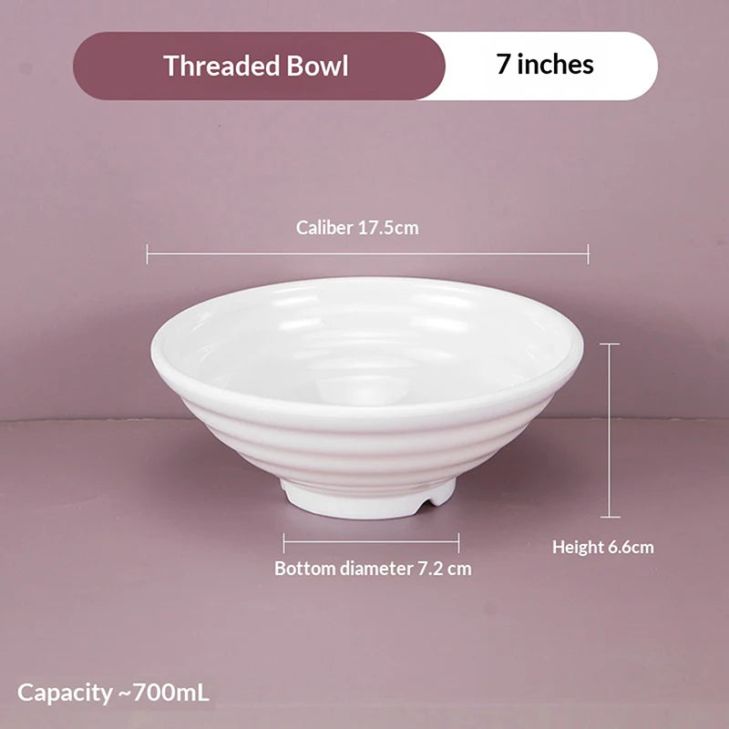 bol ramen melamine epais resistant style japonais cuisine - vue 11 sur 12