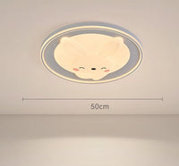 plafonnier lapin dessin animé pour décoration chambre enfants