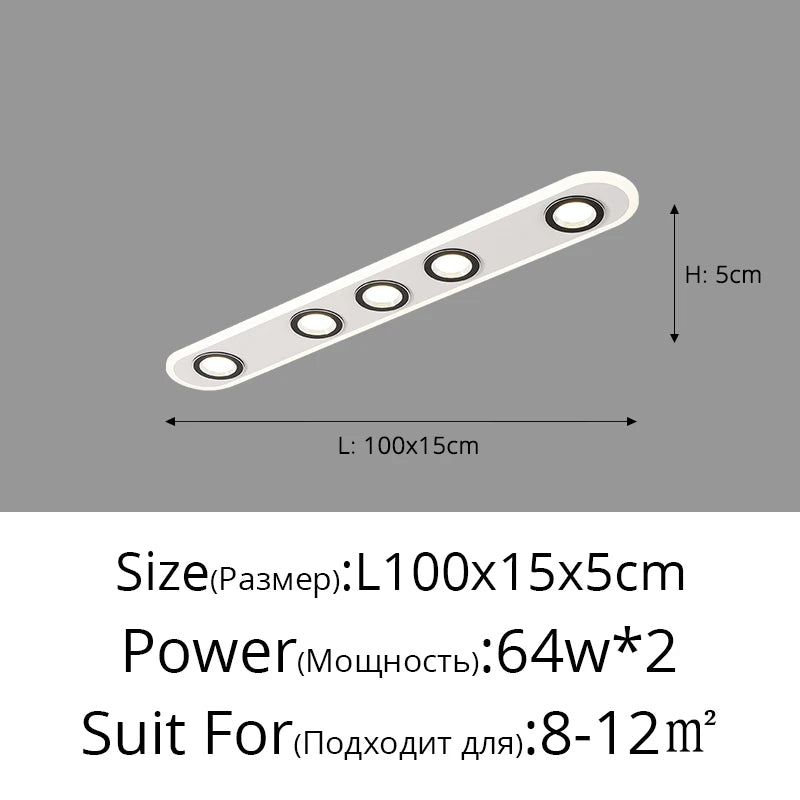 plafonnier led moderne pour décoration intérieure élégante et contemporaine - vue 12 sur 20