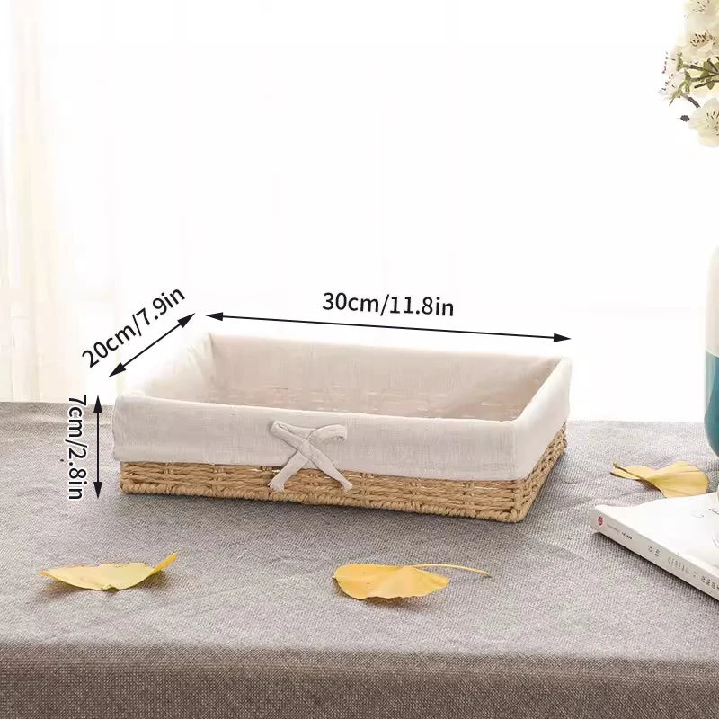 panier de rangement décoratif pour cosmétiques et fournitures - vue 13 sur 17