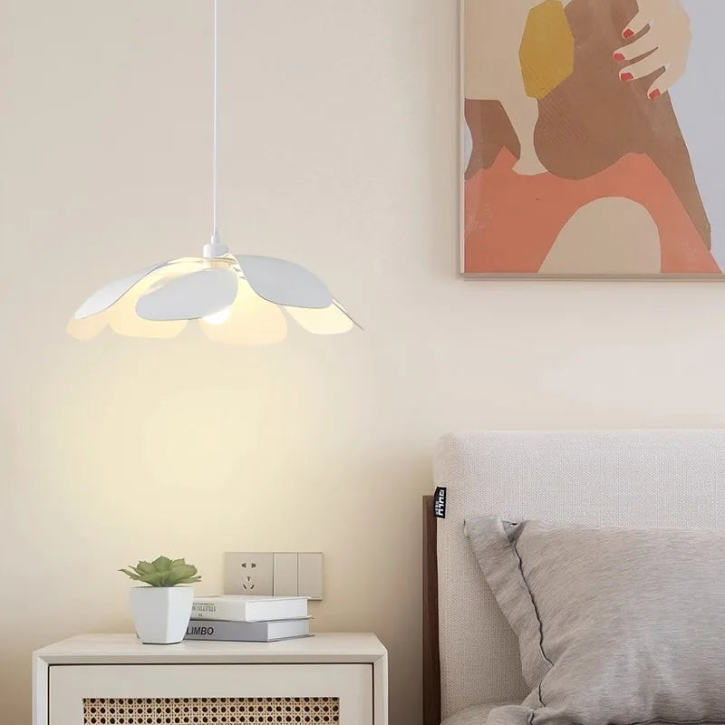 Suspension moderne en forme de fleur de crème pour décoration créative - vue 7 sur 8