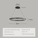 lustre circulaire moderne design créatif pour intérieur lumineux