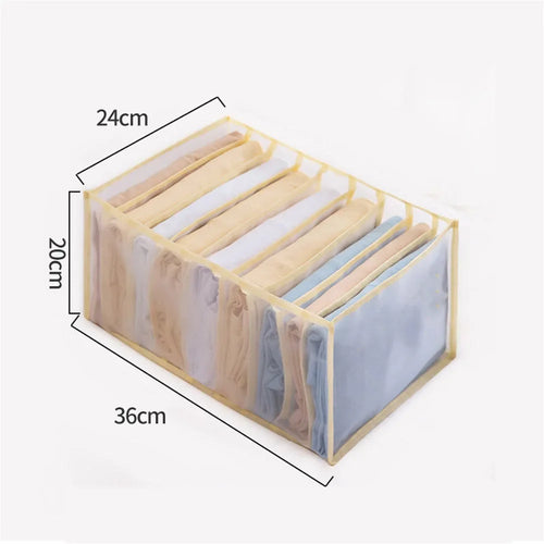 organisateur de vêtements pour rangement de pantalons et sous-vêtements