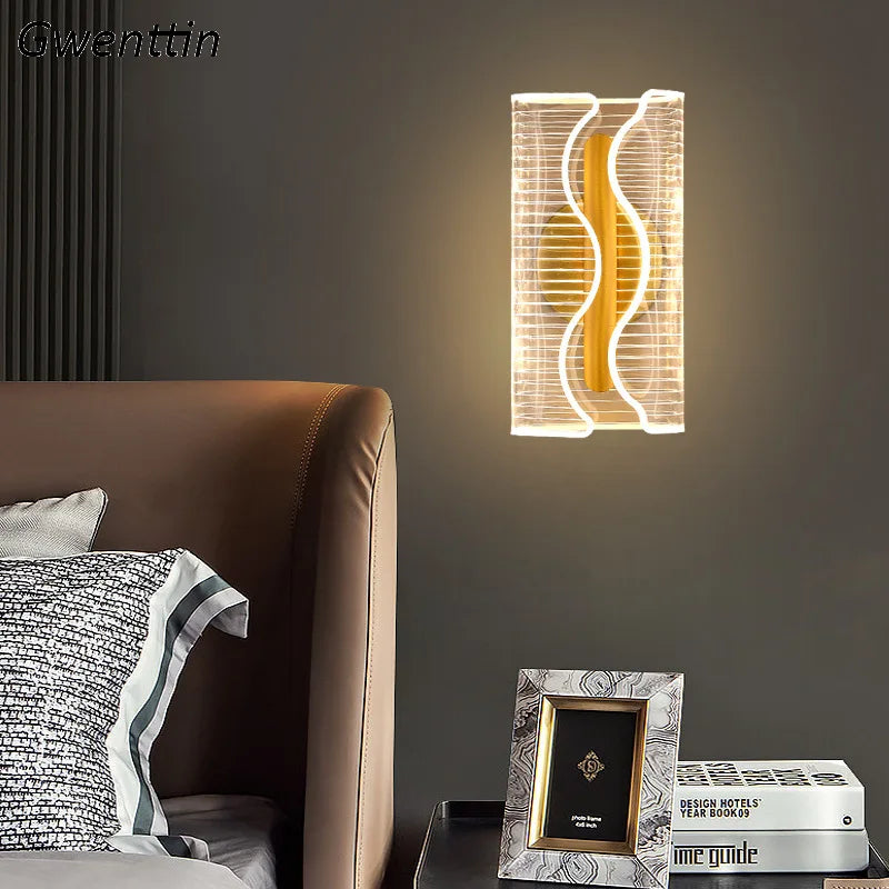 applique murale led moderne pour décoration intérieure élégante - vue 7 sur 9