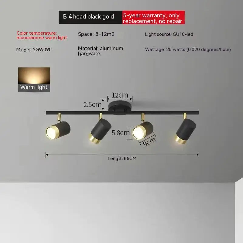 plafonnier à spots Led - vue 17 sur 23