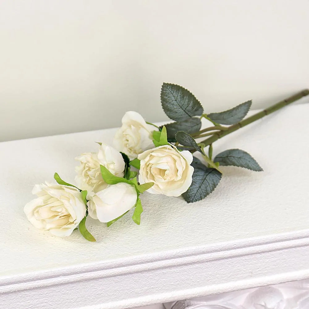 fleurs de rose artificielles pour mariage anniversaire et décoration festive - vue 13 sur 13