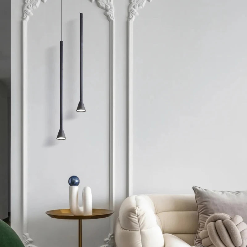 suspension LED design moderne luminaire décoratif idéal - vue 4 sur 10