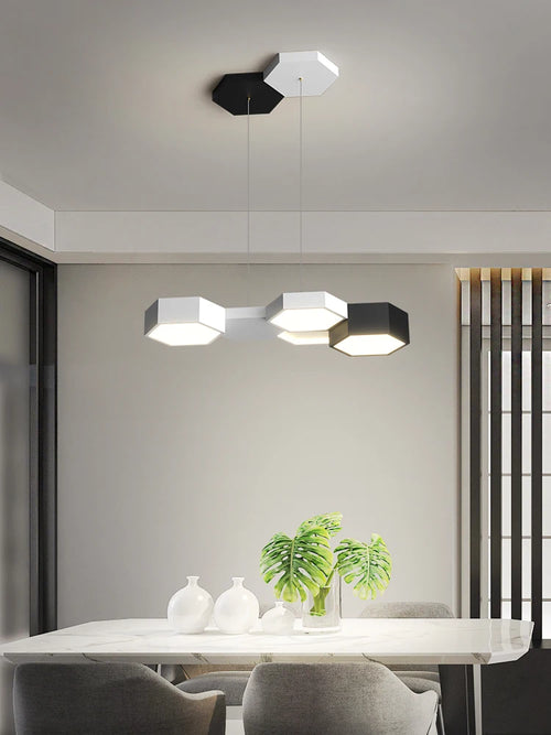 lampe de salon minimaliste moderne lampes géométriques créatives de styliste