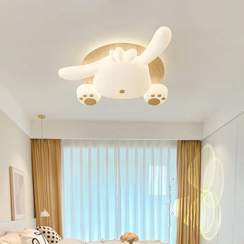 lustre moderne animal pour enfant en forme d'ours avec griffe - vue 5 sur 8