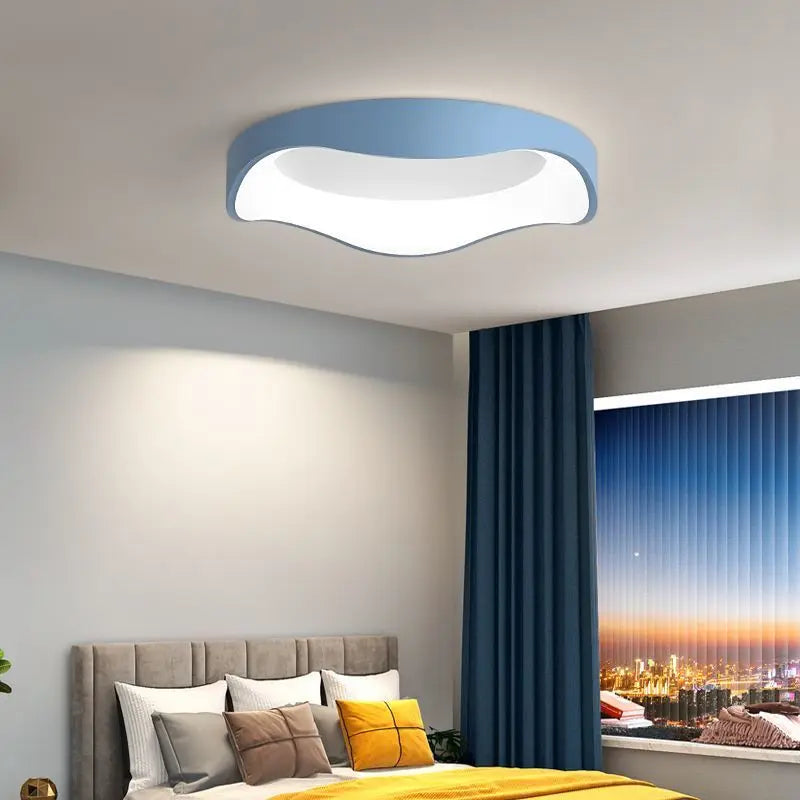 plafonnier led nuages acryliques éclairage intérieur moderne réglable - vue 5 sur 15