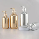 bouteille rechargeable en plastique pour shampoing et gel douche