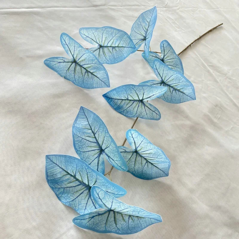 plantes artificielles feuillage taro décoration naturelle pour intérieur extérieur - vue 10 sur 10