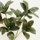 Realistic artificial magnolia leaves for home decor